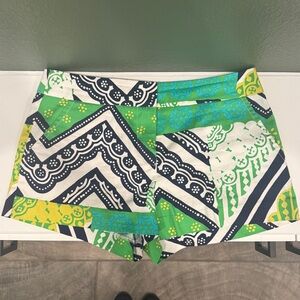 Trina Turk Floral Shorts Sz 6